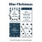 Navidad Etiquetas Blue Christmas