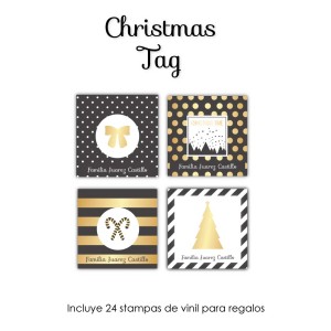 Navidad Etiquetas Christmas Tag