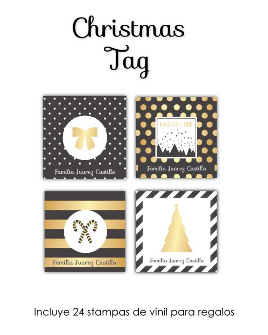 Navidad Etiquetas Christmas Tag | Etiquetas Regalos Navidad