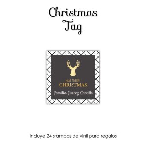 Navidad Etiquetas Christmas Tag
