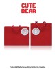Navidad Etiquetas Cute Bear Navidad Etiquetas Cute Bear