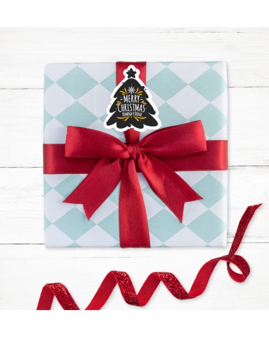 Navidad Etiquetas Golden Christmas | Etiquetas Regalos Navidad