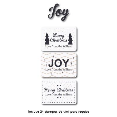 Navidad Etiquetas Joy Navidad Etiquetas Joy