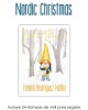Navidad Etiquetas Nordic Christmas | Etiquetas Regalos Navidad