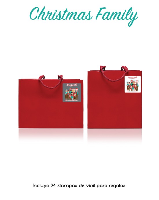 Navidad Tarjetas Christmas Family | Tarjetas Regalos Navidad