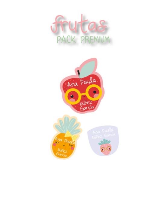 Pack Premium Ropa, Zapatos y Escuela Frutas | Pack Premium