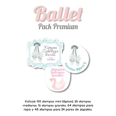 Pack Premium Ropa, Zapatos y Escuela Ballet