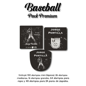 Pack Premium Ropa, Zapatos y Escuela Baseball Pack Premium Ropa, Zapatos y Escuela Baseball
