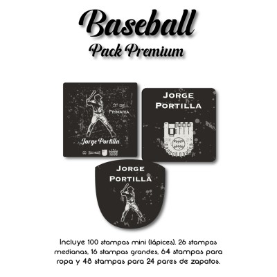 Pack Premium Ropa, Zapatos y Escuela Baseball
