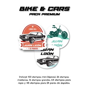 Pack Premium Ropa, Zapatos y Escuela Bike and Car Pack Premium Ropa, Zapatos y Escuela Bike and Car