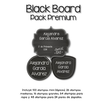Pack Premium Ropa, Zapatos y Escuela Blackboard
