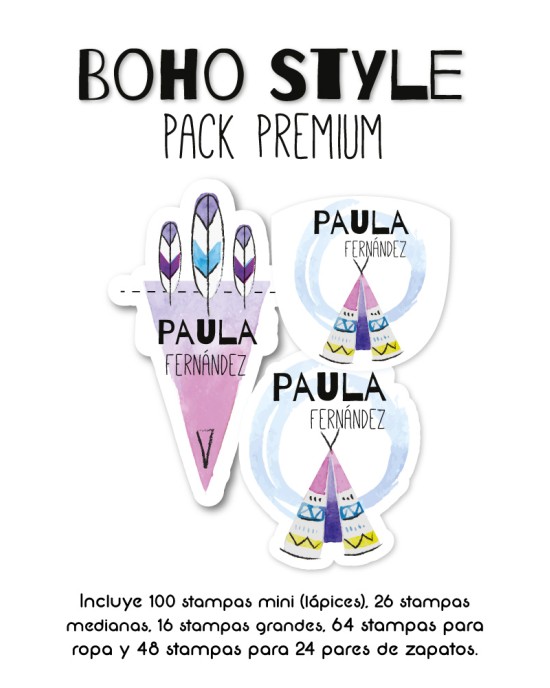 Pack Premium Ropa, Zapatos y Escuela Boho Style | Pack Premium