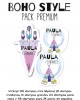Pack Premium Ropa, Zapatos y Escuela Boho Style | Pack Premium