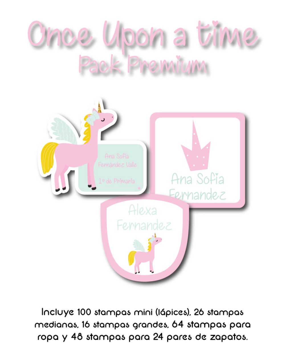 Pack Premium Ropa, Zapatos y Escuela Once Upon a Time | Pack Premium