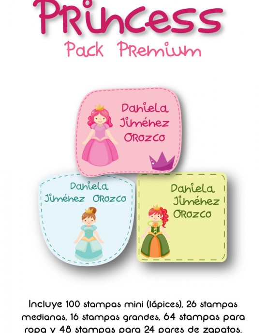 Pack Premium Ropa, Zapatos y Escuela Princess | Pack Premium
