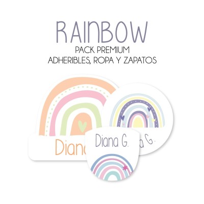 Pack Premium Ropa, Zapatos y Escuela Rainbow