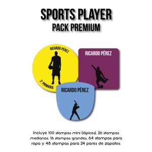 Pack Premium Ropa, Zapatos y Escuela Sports Player Pack Premium Ropa, Zapatos y Escuela Sports Player