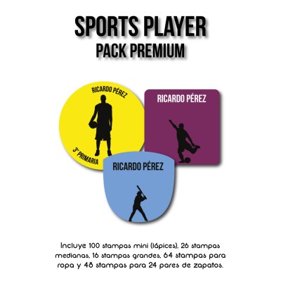 Pack Premium Ropa, Zapatos y Escuela Sports Player