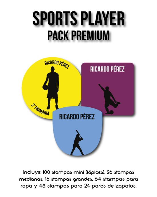 Pack Premium Ropa, Zapatos y Escuela Sports Player | Pack Premium