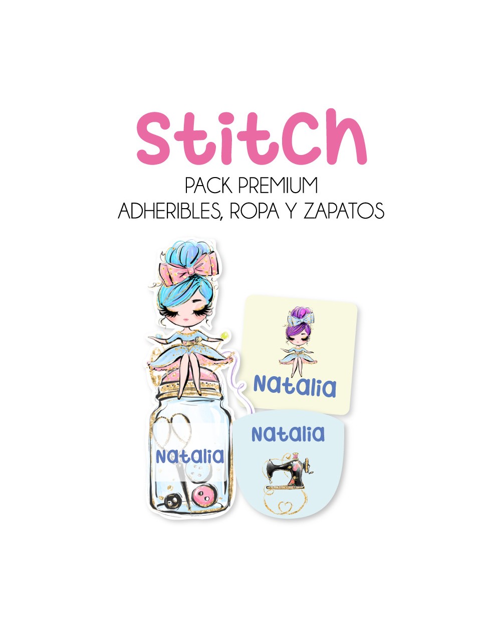 Pack Premium Ropa, Zapatos y Escuela Stitch | Pack Premium Pack Premium Ropa, Zapatos y Escuela Stitch | Pack Premium