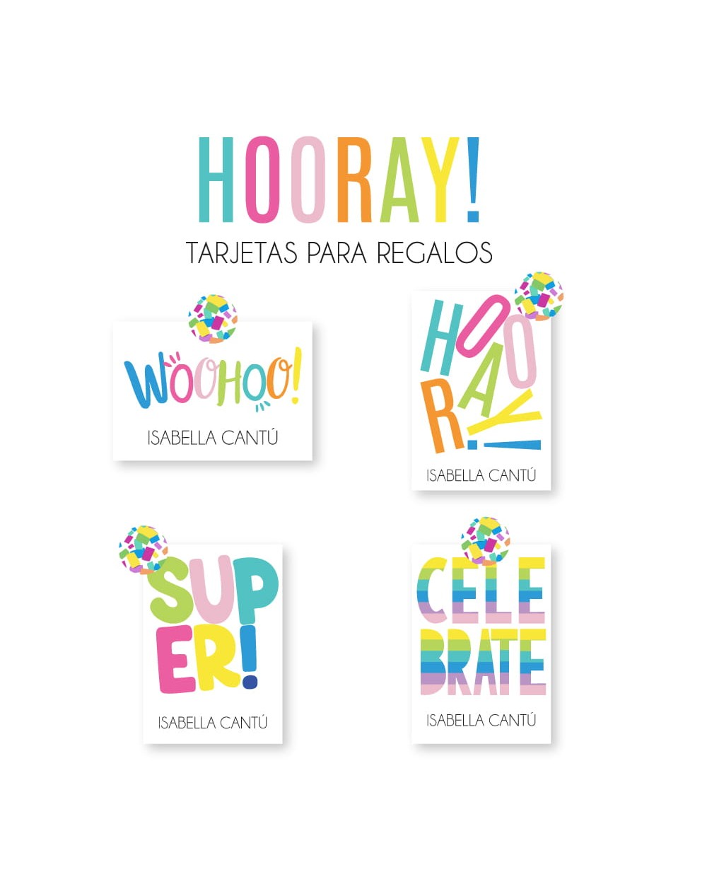 Tarjeta Regalo Hooray! | Tarjetas Para Regalos Tarjeta Regalo Hooray! | Tarjetas Para Regalos