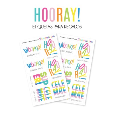 Regalo Hooray! Regalo Hooray!