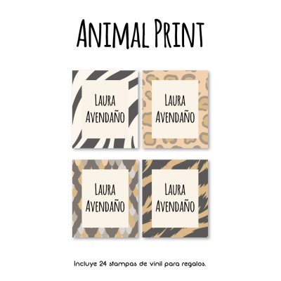 Regalo Animal Print