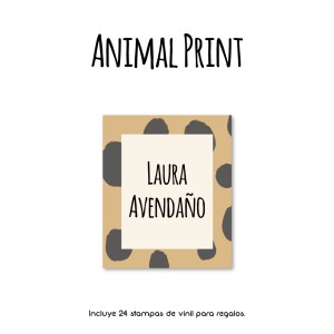 Regalo Animal Print