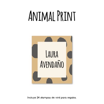 Regalo Animal Print