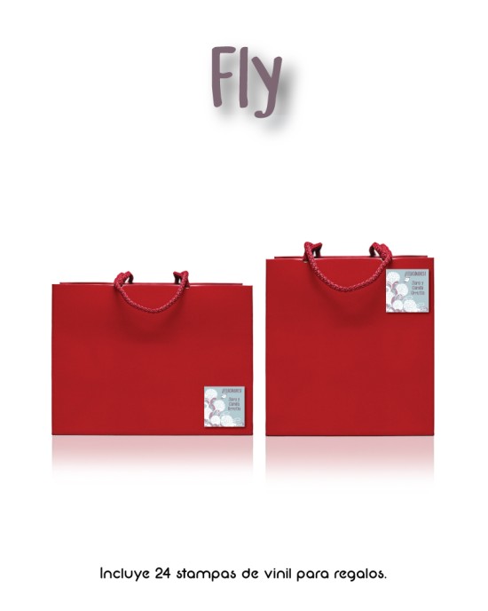 Paquete de etiquetas para Regalo Fly - Etiquetas Para Regalos
