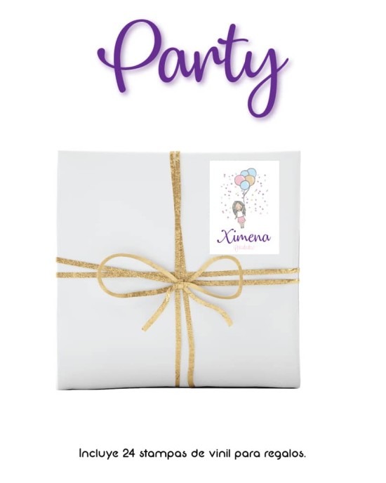Paquete de etiquetas para Regalo Party - Etiquetas Para Regalos