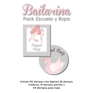 Pack Ropa y Escuela Bailarina