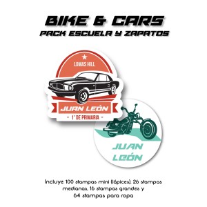 Pack Ropa y Escuela Bike and Car Pack Ropa y Escuela Bike and Car