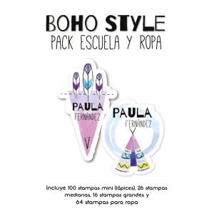 Pack Ropa y Escuela Boho Style