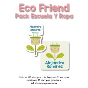 Pack Ropa y Escuela Eco Friend