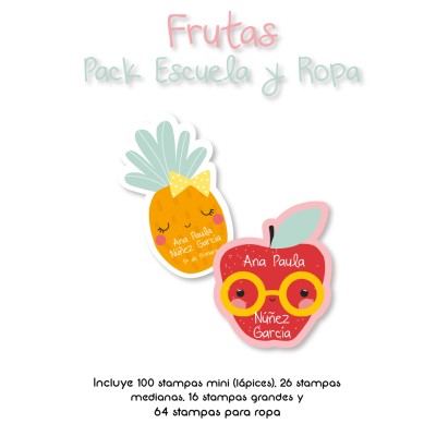 Pack Ropa y Escuela Frutas