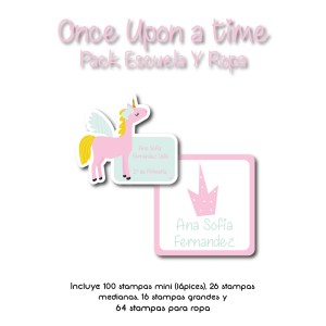 Pack Ropa y Escuela Once Upon a Time