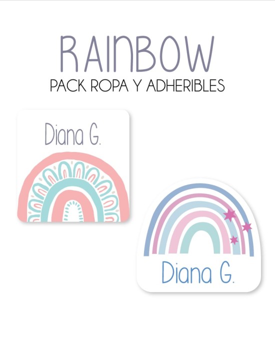 Pack Ropa y Escuela Rainbow