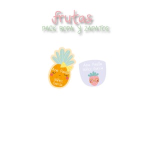 Pack Ropa y Zapatos Frutas