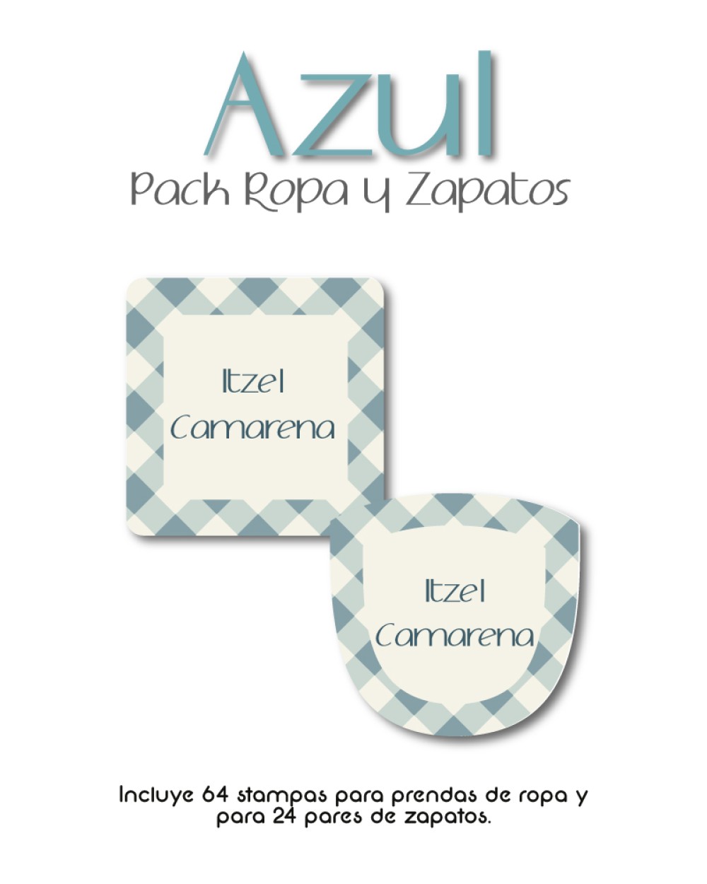 Pack Ropa y Zapatos Azul | Pack Ropa y Zapatos