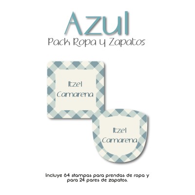 Pack Ropa y Zapatos Azul