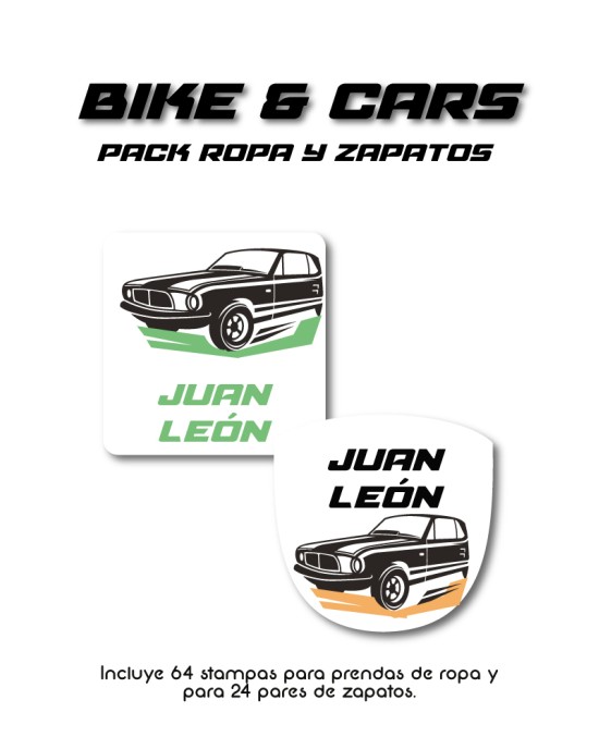 Pack Ropa y Zapatos Bike and Car | Pack Ropa y Zapatos