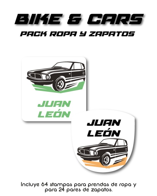 Pack Ropa y Zapatos Bike and Car | Pack Ropa y Zapatos