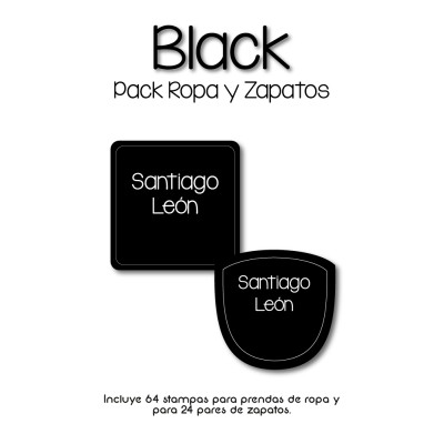 Pack Ropa y Zapatos Black