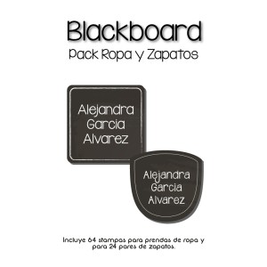 Pack Ropa y Zapatos Blackboard