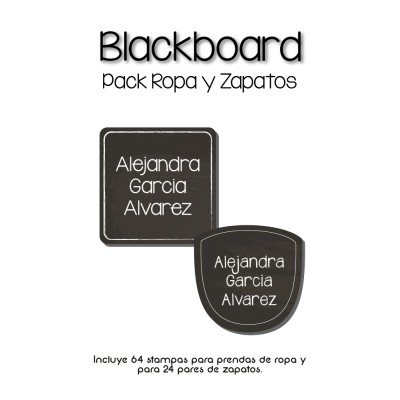 Pack Ropa y Zapatos Blackboard