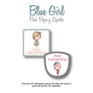 Pack Ropa y Zapatos Blue Girl