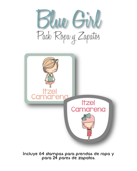 Pack Ropa y Zapatos Blue Girl | Pack Ropa y Zapatos