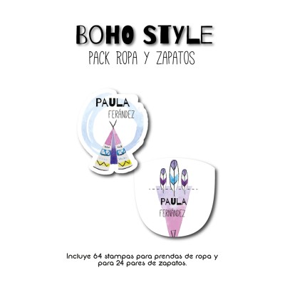 Pack Ropa y Zapatos Boho Style