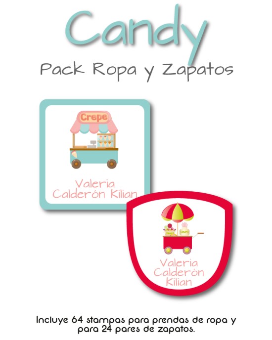 Pack Ropa y Zapatos Candy